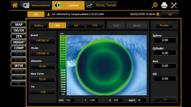 contact lens fittling